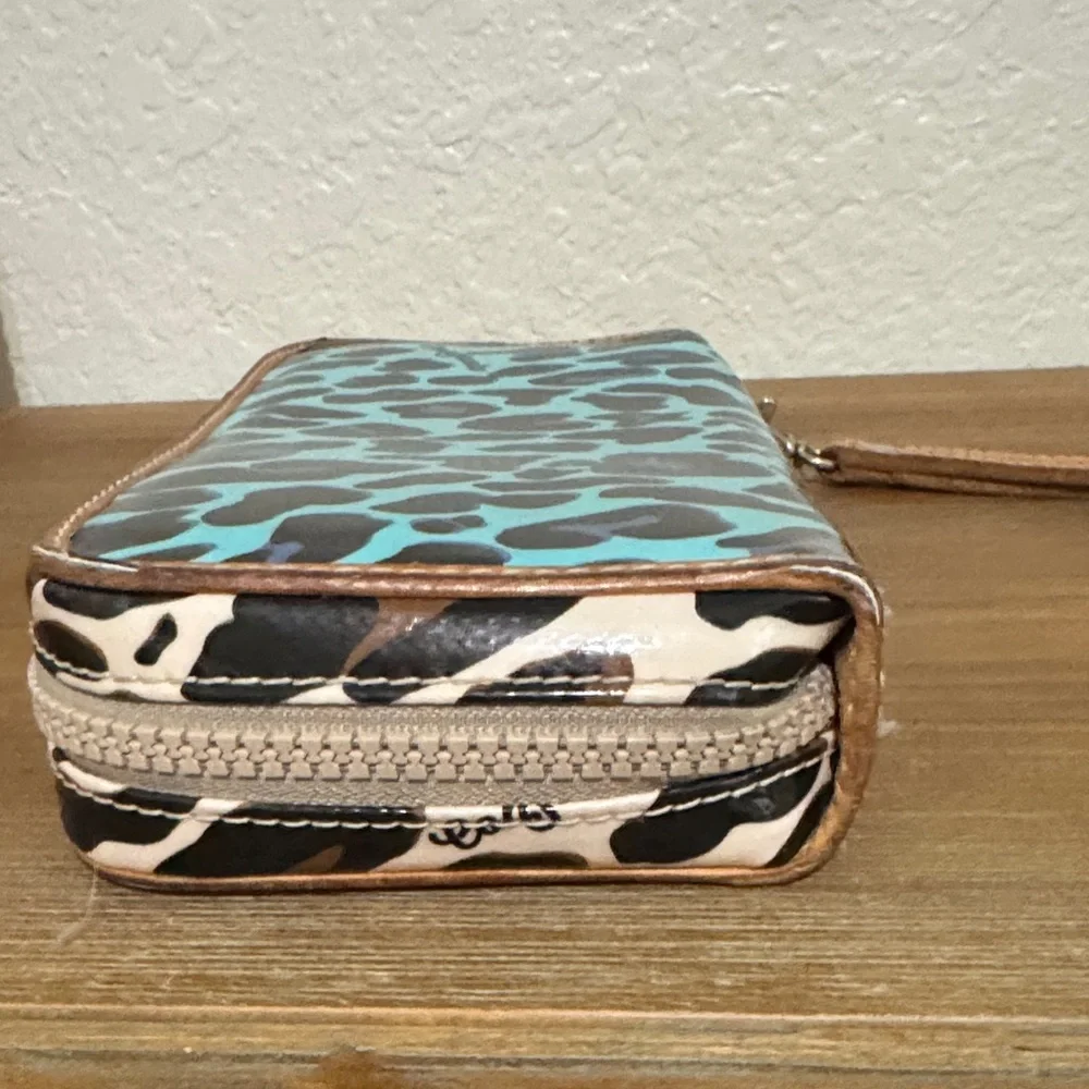 Consuela Leopard Print Wristlet Wallet - Picture 4 of 7